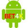 Aplicativo BET4K para Android